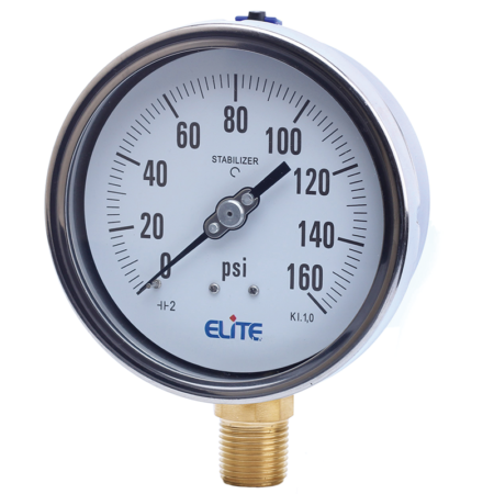 SS Case Brass Pressure Guages)