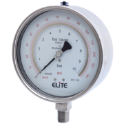 All SS Solid Front Test Gauge