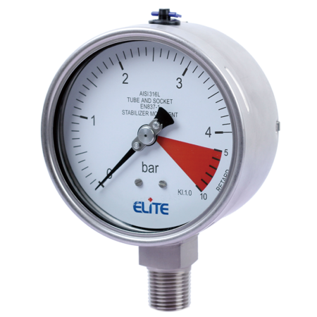High Over Pressure Safety Gauges
