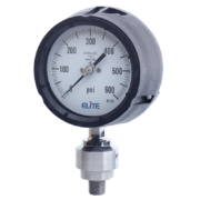 SS Case Brass Pressure Gauges-DIN Case